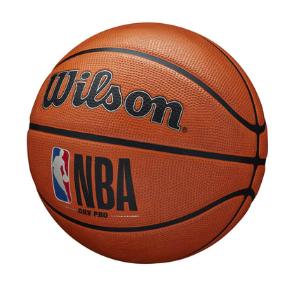 Wilson Basketball NBA DRV PRO, Outdoor, Tackskin Rubber, Size: 6, Brown
