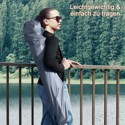 AMHANCIBLE Folding Camping Chair 2 Pack, Foldable Fishing Chair with Cup Holder, Garden Chair with High Backrest, Folding Camping Chair with Armrests, Lightweight, Portable Camping Chairs, up to 150kg EOCC02GY