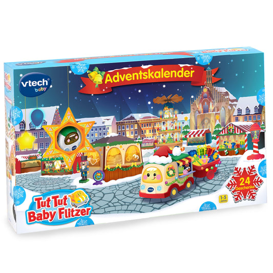 VTech Baby Tut Tut Baby Flitzer - Advent Calendar - With great surprises from the world of Tut Tut Baby Flitzer - For children aged 1-5 years.