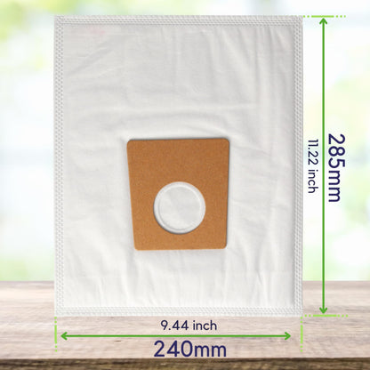 40 vacuum cleaner bags compatible with Siemens series: Z2.0, Z 2.0 / Z3.0, Z 3.0 / Z4.0, Z 4.0 / Z5.0, Z 5.0 / Z7.0, Z 7.0 vacuum cleaners - VZ41FGALL, Type G by Microsafe.