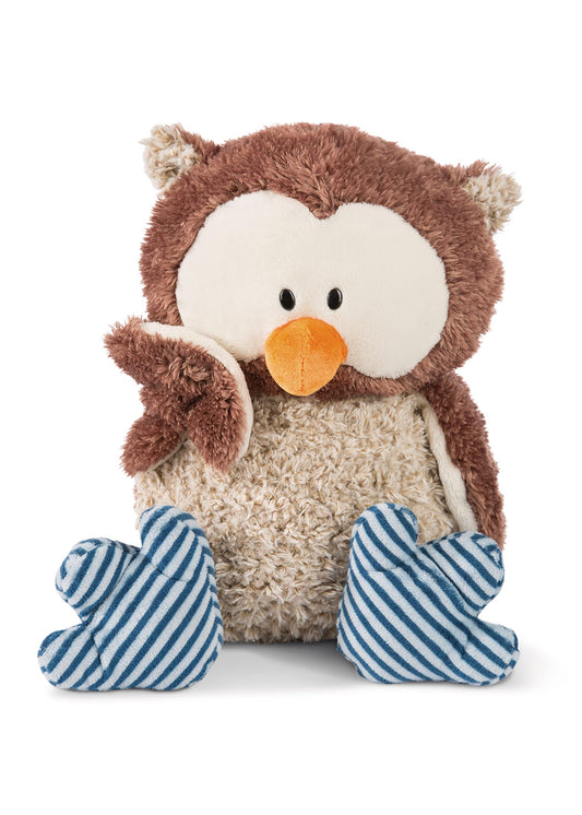 NICI plush toy owl Oscar 50cm with swiveling head