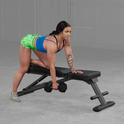 Body-Solid GFID-225B weight bench | foldable | fully assembled | incline setting | combination bench | workout bench | incline bench | flat bench | fitness bench | bench
