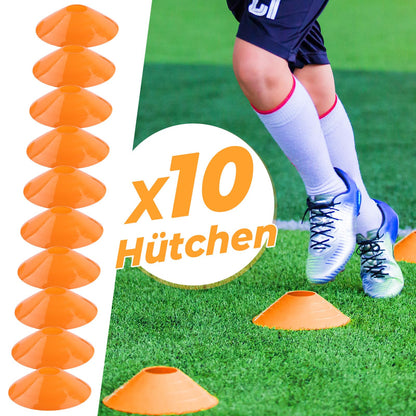 Yissvic Soccer Training Equipment Coordination ladder Soccer Gifts Boys Training Set 6m with Kick Trainer 10 cones 4 ground pegs