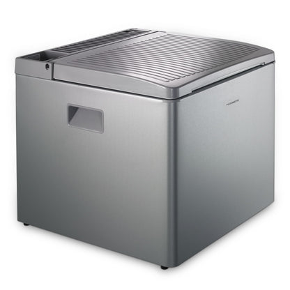 DOMETIC CombiCool RC 1200 EGP - silent absorption cooler for car, socket and gas connection (50 mbar) - mini refrigerator for camping and sleeping rooms, 40 liters