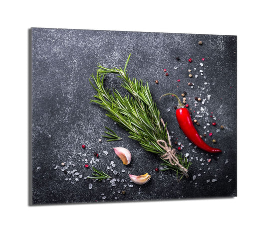 Stove cover 60x52 One-piece glass electric stove induction stove guard splash guard glass plate decor cutting board, slate spices