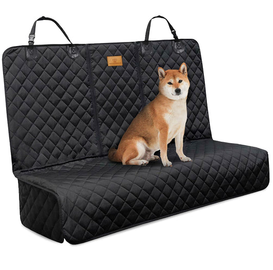 AMZPET ISOFIX Dog Car Seat Cover - Waterproof, Scratch-resistant, Non-slip, Washable (133 x 56 cm)