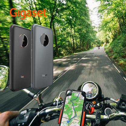 Gigaset GX6 - Outdoor 5G Smartphone - Military standard - dust & waterproof IP68 - 6.6" FHD+ display with Gorilla Glass - 128GB+6GB RAM - 50MP camera - Fast charging, Made in Germany, Titanium Grey