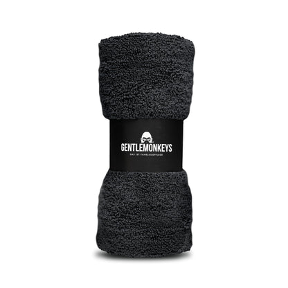 GENTLEMONKEYS Microfiber Towels Car (4 pack) • Ultra soft & absorbent double-sided drying towels • Polishing cloths for gentle & scratch-free car polishing & care • 40x40cm