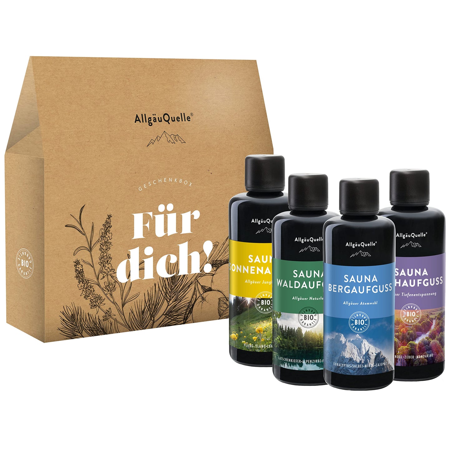 FOR YOU 4-PIECE SAUNA SET GIFT SET