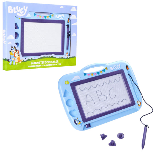 BlueY Magnetic Board Kids - Creative fun with stamps and pen - For kids aged 3 and up - Kids gifts