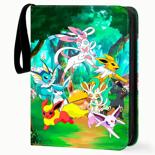 Card collection album for 50 pages, holding up to 400 cards. Perfect for children as a gift.