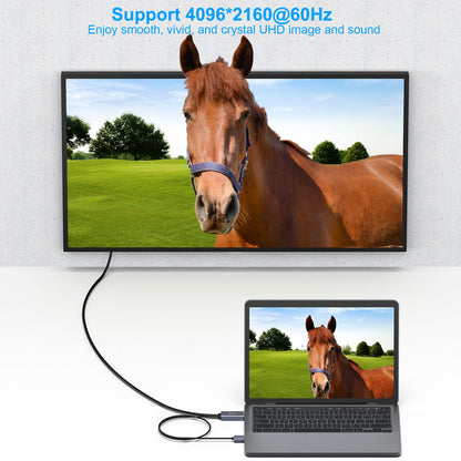 BENFEI HDMI to DisplayPort Cable 6ft, HDMI to DisplayPort Monitor compatible with PC graphics card laptop PS5 Xbox One (360) supports 4K@60Hz 2K@144Hz 1080P@165Hz