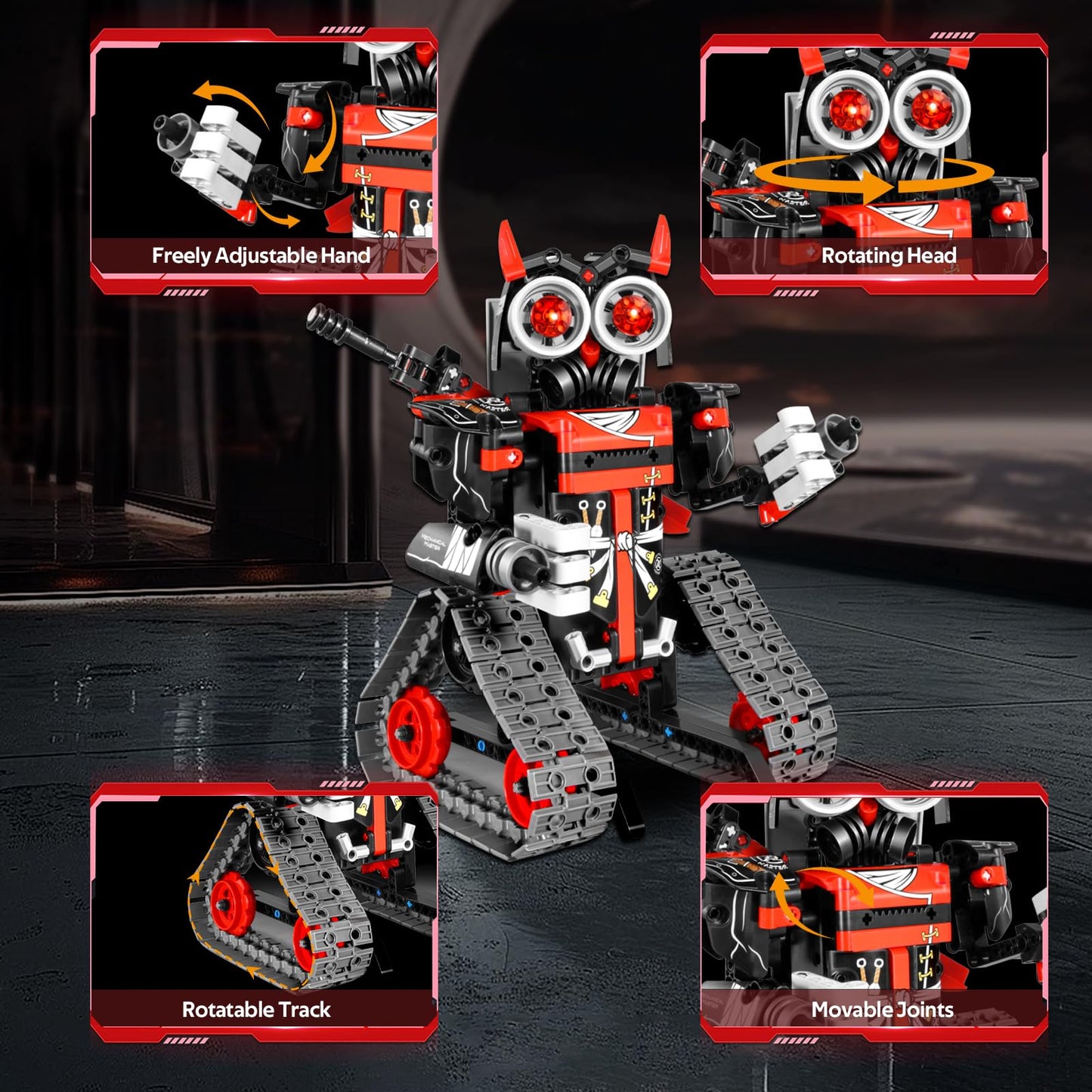 JOYTREKY Technology for 5-12+ years old boys, 3 in 1 robot kids toy for 5-12+ years old boys and girls app remote control educational technology car robot.