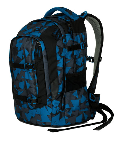 Satch Pack Blue Triangle school backpack set 3-piece.