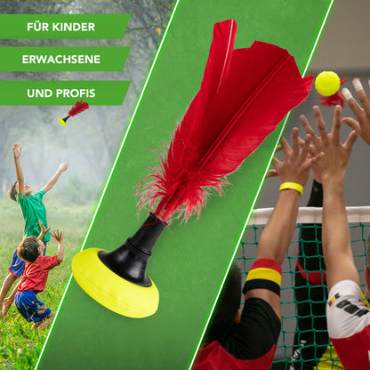 Indiaca tournament ball - Official Indiaca for professionals - Ball - Peteca game - Handball - Indiaka