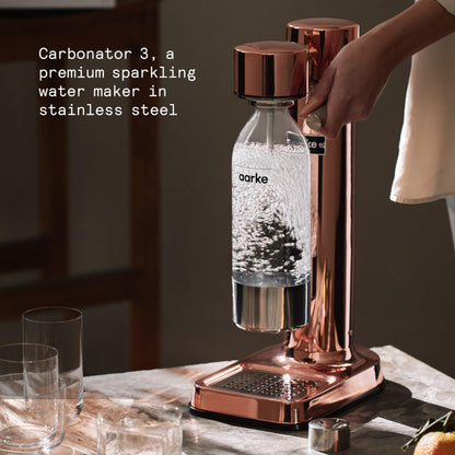 AARKE AAC3 Copper Carbonator Water Carbonator, Copper, Regular