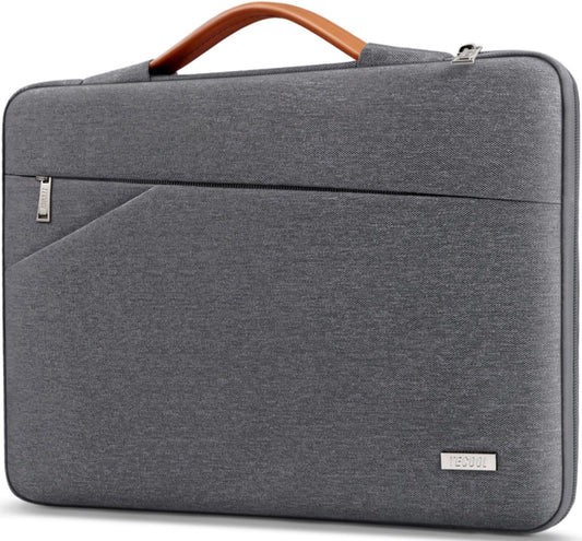 TECOOL 14 inch Laptop Sleeve Case for 14 inch Lenovo HP Dell Acer Asus Notebook Chromebook, Bag 15.3 MacBook Air M4 M3 M2 Waterproof Notebook Sleeve Shockproof Protective Cover, Dark Grey