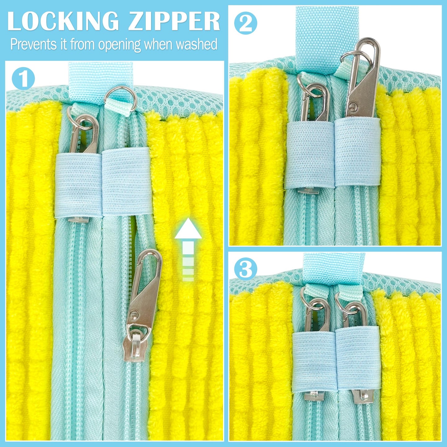 Phone Shoe Bag Washing Machine Shoe Washing Bag, Laundry Bag Shoes Laundry Bag with 360° cleaning fluff and zipper, Shoe Bag for Washing Machine and Dryer