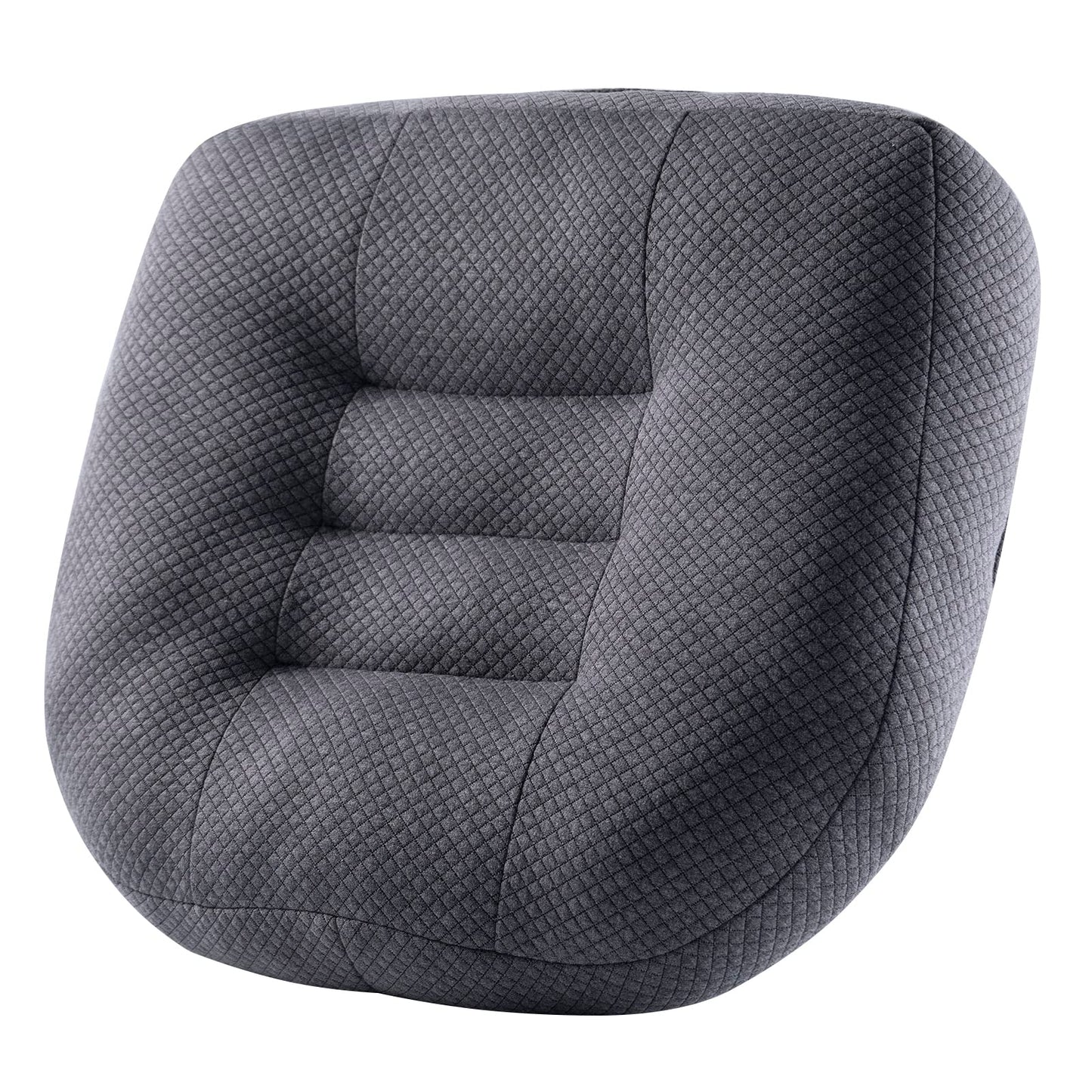 WYJHNL Ergonomic/Orthopedic Seat Cushion Pillow for Office Chair/Car, Seat Pad/Seat Pads/Seat Booster Adult Seat Booster for Butt, Back Pain, Floor, Chair 40x40cm Grey