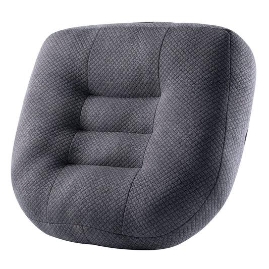 WYJHNL Ergonomic/Orthopedic Seat Cushion Pillow for Office Chair/Car, Seat Pad/Seat Pads/Seat Booster Adult Seat Booster for Butt, Back Pain, Floor, Chair 40x40cm Grey
