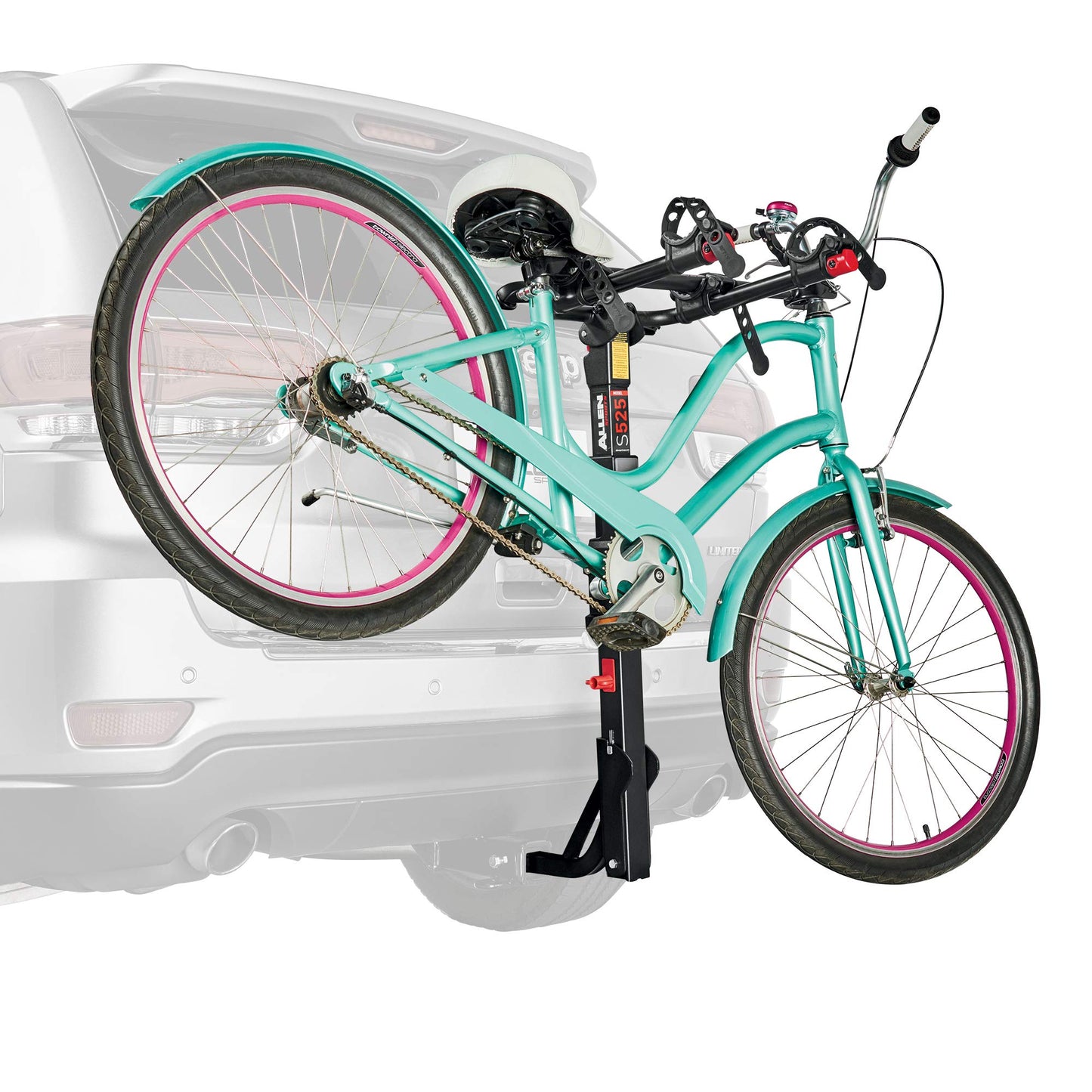 Allen Sports Bike Rack Adapter Bar, Model 900B, 53.34 x 15.24 x 3.556cm, Black.