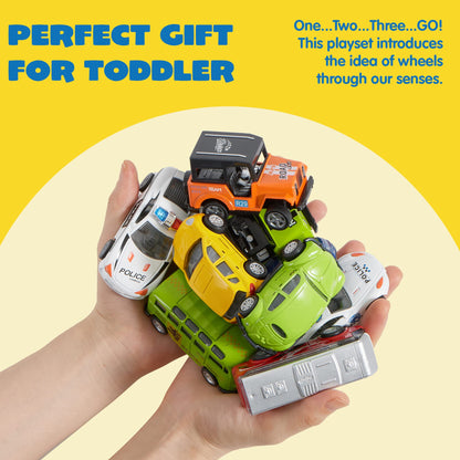 JOYIN 20 Pieces Metal Pull Back Mini Toy Cars, Mini Die Cast Toy Cars Set, Pull Back Cars for Toddler Girls Boys Toys