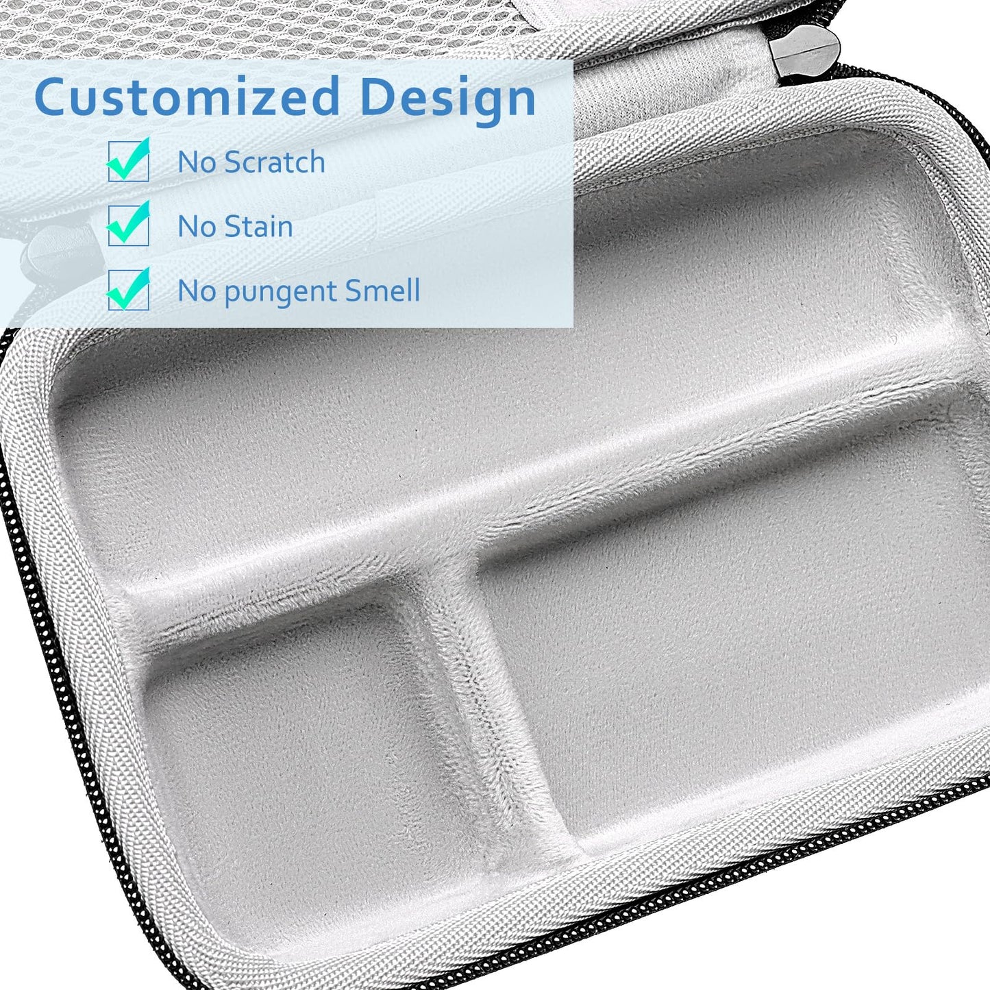 XANAD Eva travel bag for Sony ZV-1 ZV-1II 2 camera with vlogger accessory kit tripod and microphone - travel protection carrying case