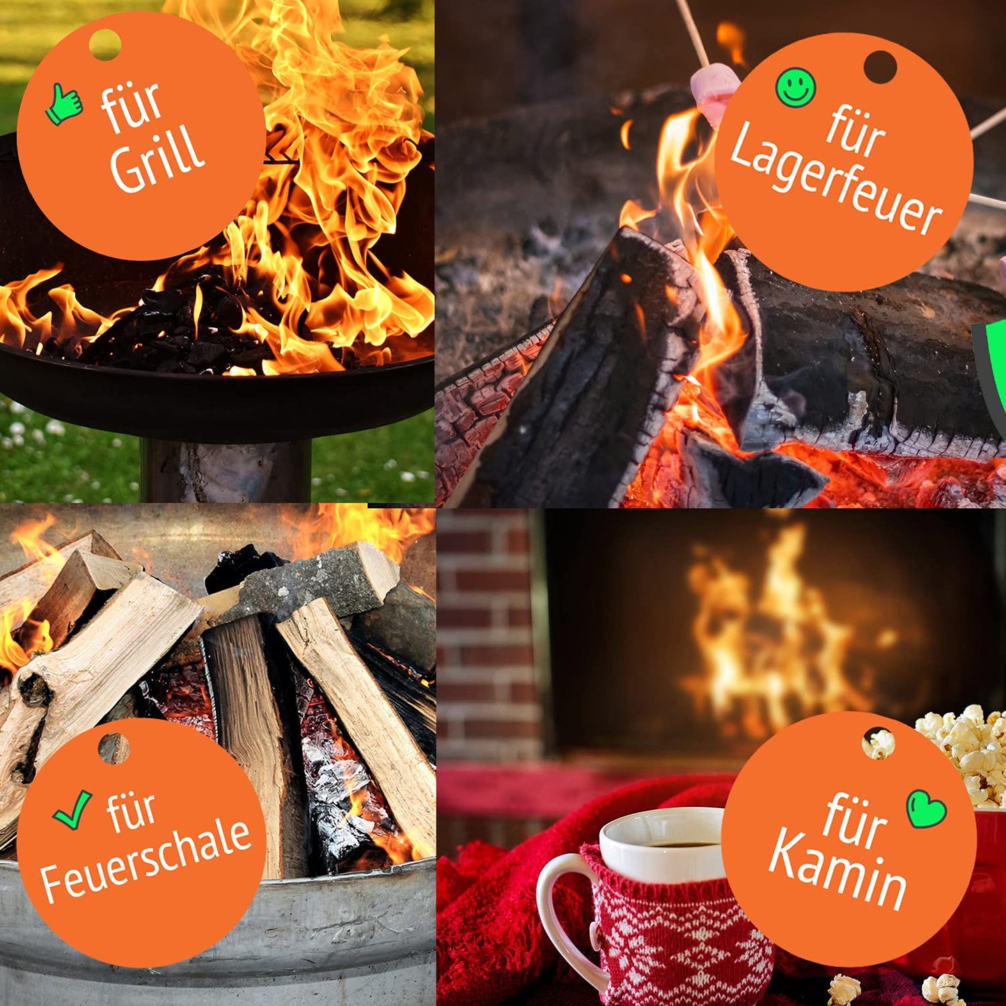 Lighter wood wool 5kg (approx. 400 pieces), fireplace starter, grill starter, firelighters, stove starter, fire starter, wood wool starter, grill starter, wood starter, fireplace starter, also available in 2kg and 10kg.