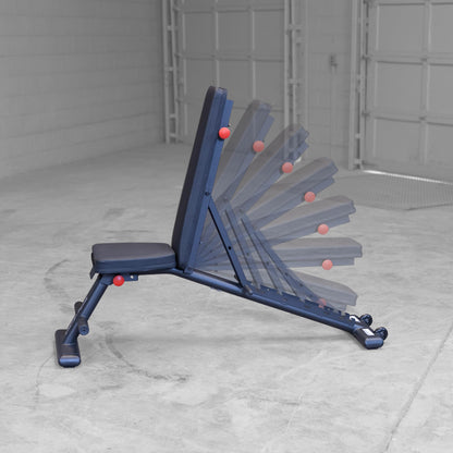 Body-Solid GFID-225B weight bench | foldable | fully assembled | incline setting | combination bench | workout bench | incline bench | flat bench | fitness bench | bench