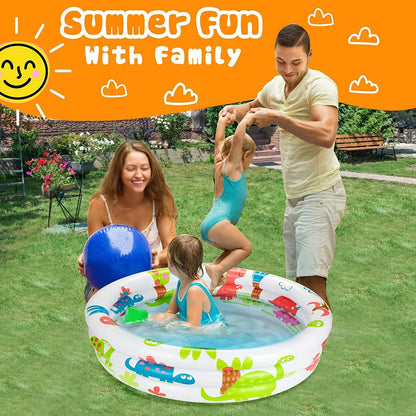 Kiddie pool, Inflatable kiddie pool, Swimming pool, Inflatable pool, Inflatable children's pool, Small pool for kids, Baby pool, Portable bathtub