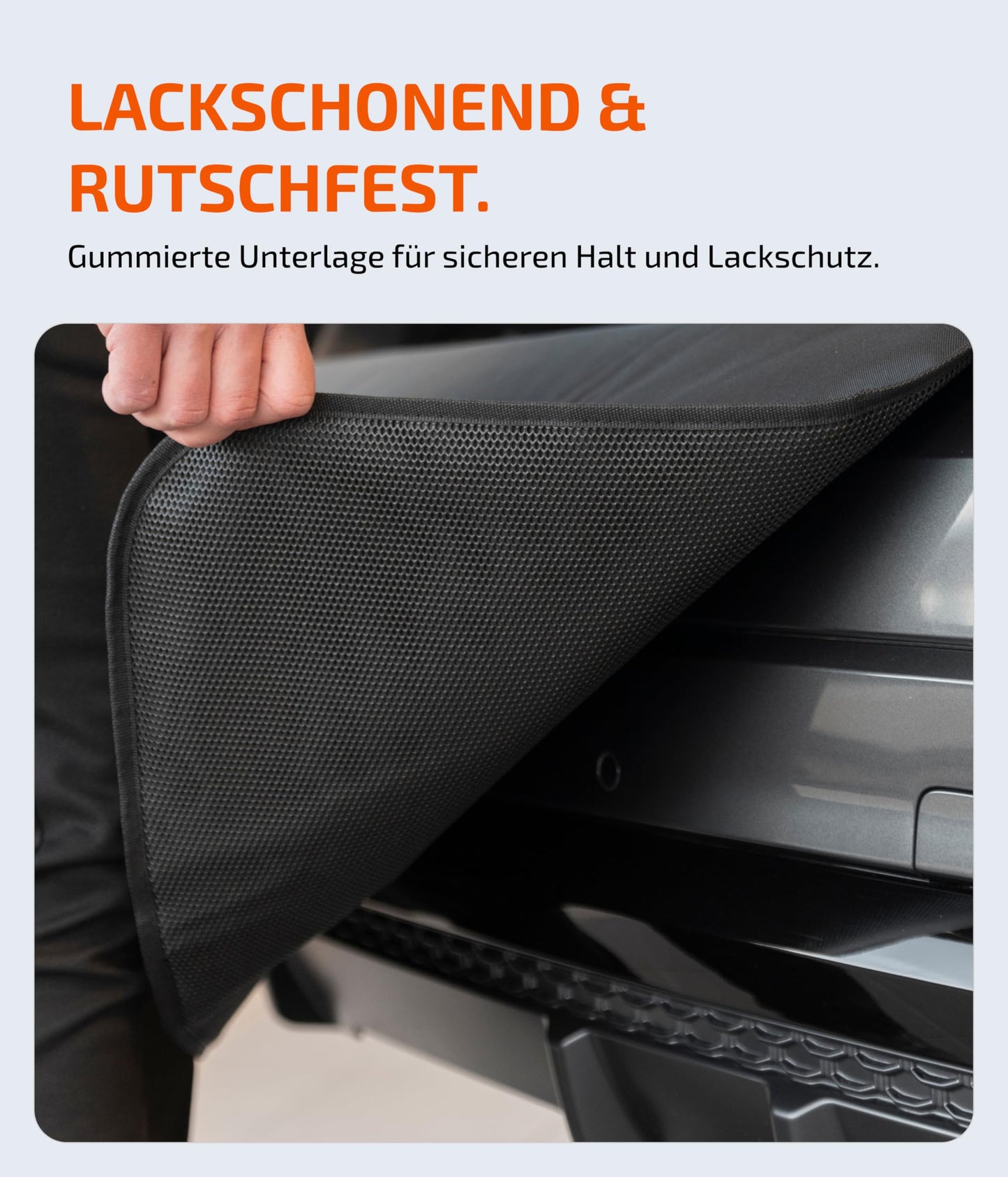 LIONSTRONG® Trunk Protector [PADDED & WATERPROOF] - Universal protection mat suitable from small cars to SUVs - Trunk protection for dogs - Scratch-resistant and slip-resistant.