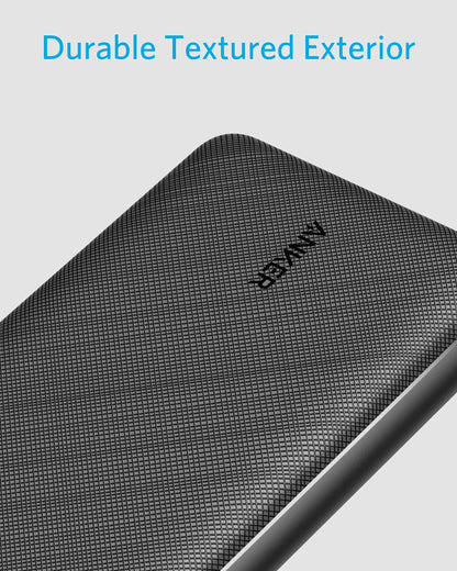 Anchor 325 Powerbank, 20000mAh external battery PowerIQ Technology USB-C Port, high energy density, compatible with iPhone, Samsung Galaxy, iPad and more.