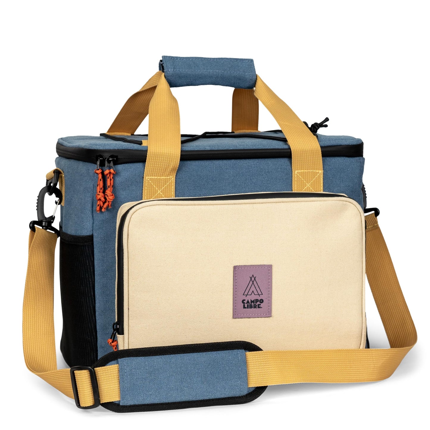 Campo Libre. Hulk I Premium Camping cooler bag 30l (28+2) I Small cooler bag with waterproof zippers I Our cooler bags are foldable I High-quality thermal bag in a popular size.