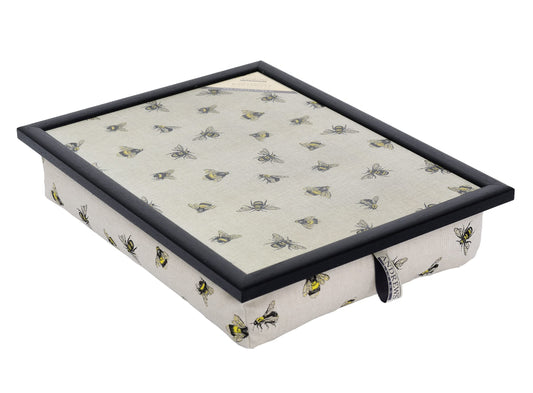 Andrews Living lap tray with cushion bee