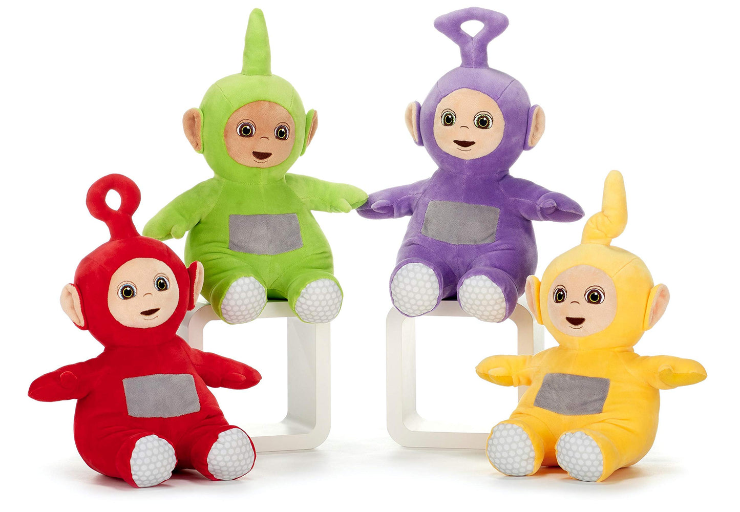 Tele-Tubbies Teletubbies Set of 4 Big Plush 30cm Po Dipsy Laa-Laa Tinky Winky Original