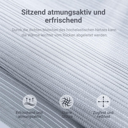 MELOKEA Office Chair Ergonomic, Desk Chair with Adjustable Headrest, Wide Seat Cushion, Lumbar Support, Office Chair 440 lbs, Mesh Chair, Home Office Chair, EN 1335 Computer Chair, Gray