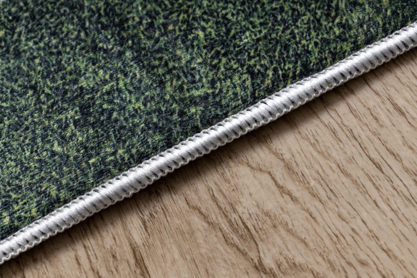 RugsX Bambino kids'rug soccer field - washable, non-slip, green 180x270 cm