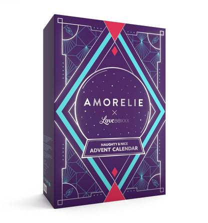 AMORELIE Erotic Advent Calendar 2023 for couples, singles & adults | Sensual set with 24 surprises.