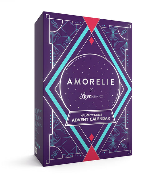 AMORELIE Erotic Advent Calendar 2023 for couples, singles & adults | Sensual set with 24 surprises.