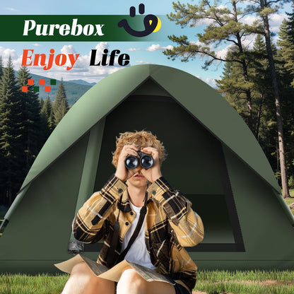 Tent 2-3 Person Camping Tent, Ultralight Dome Tent Waterproof & Windproof 3-4 Season, Small Pack Size, Suitable for Trekking, Camping, Outdoor