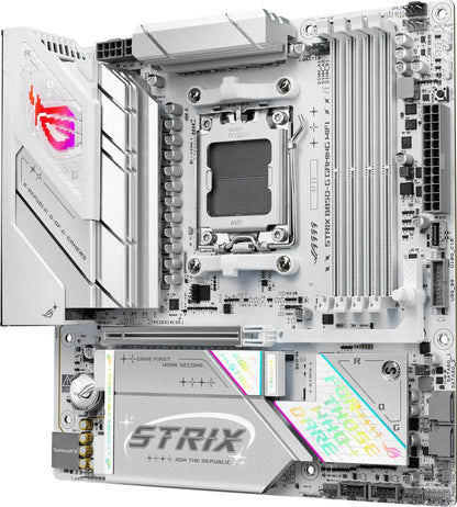 ASUS ROG Strix B850-G Gaming WiFi motherboard for AMD AM5 socket (mATX, DDR5 memory, 4X M.2, PCIe 5.0, WiFi 7, Aura Sync)