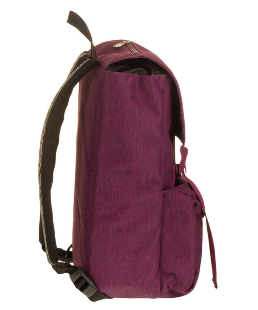 Invicta backpack, JOLLY SOLID S daypack, casual daypack, unisex, for office, outings & commuting, for university, sports, leisure, Italian design, purple.