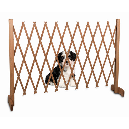 MaxxPro Barrier Door Safety Gate, Extendable Dog Fence, Width 30-117 cm, Height 90 cm