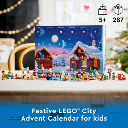 LEGO City 60352 - Advent Calendar 2022 (287 pieces)
