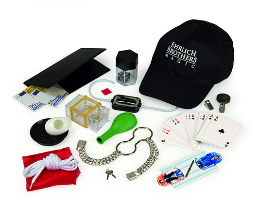 Clementoni Ehrlich Brothers Street Magic - Magic kit for kids aged 8 and up - includes equipment for 40 stunning tricks and 3D tutorial videos 59299