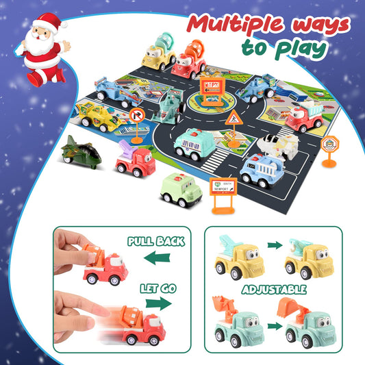 Hotifts Advent Calendar 2025 Toy for Children Ages 2-7 Boys Gift for Boys 2-7 years Christmas Calendar Gifts for Kids