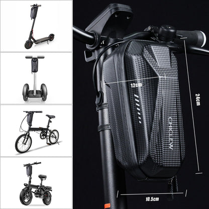 CHICLEW E Scooter Bag for Scooter, E Scooter Bag Quick Release with 2L Large Capacity, Handlebar Bag Escooter for Xiaomi MI Mijia M365 Sedway Ninebot E ES1/ES2/ES3/ES4
