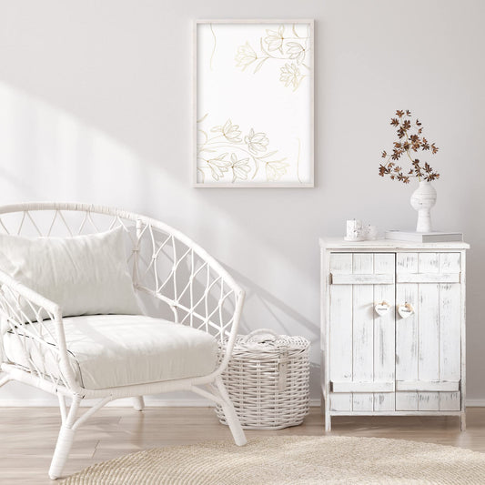 Rebecca Mobili kitchen cabinet chest of drawers bathroom cabinet 2 doors white shabby chic hearts entrance - Dimensions: 70 x 51 x 30 cm (HxLxB) - Art. RE4573