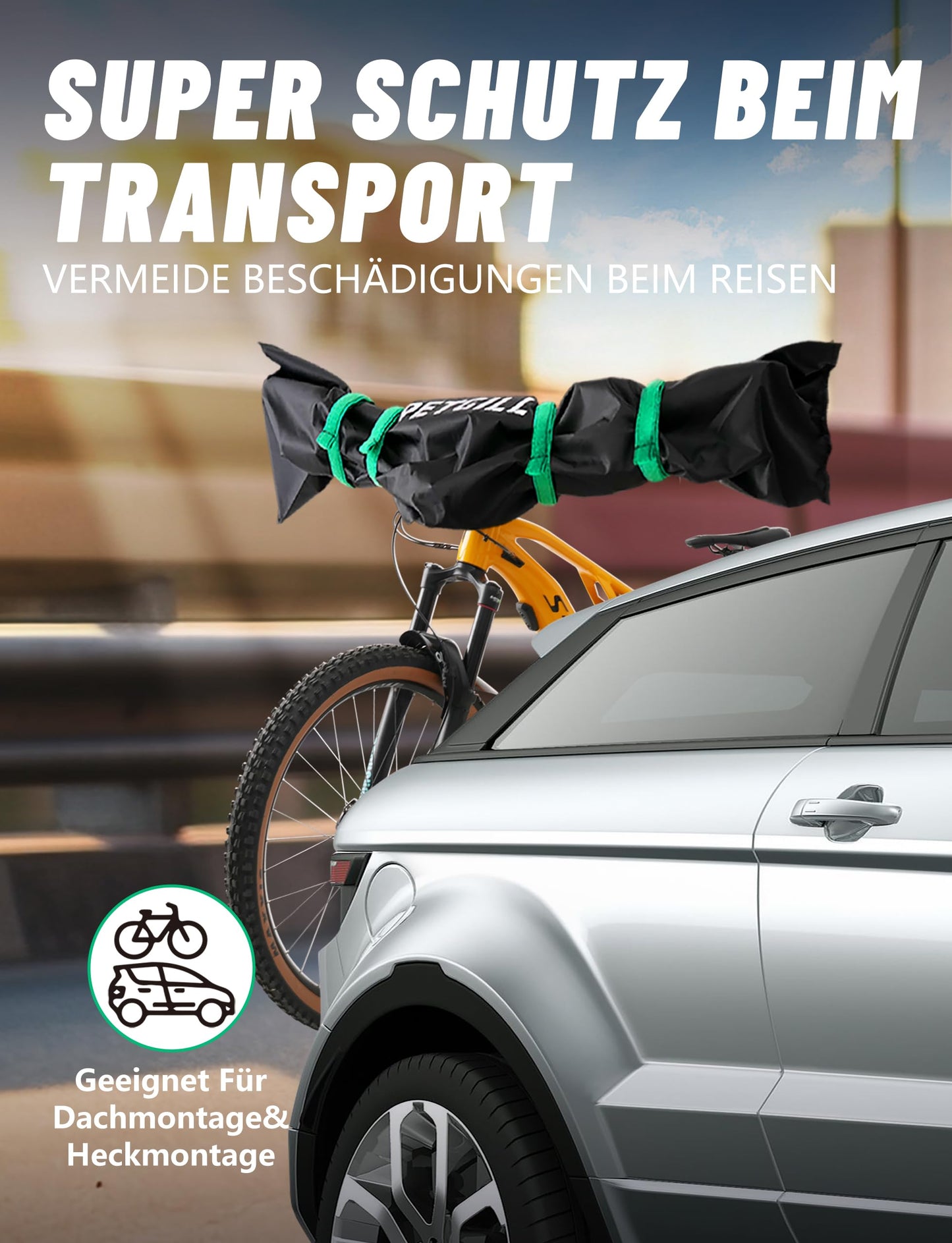 2 pack handlebar cover e-bike bicycle frame transport protection bicycle accessory waterproof moisture and dust protected bike cover bike camping accessory