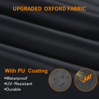 Faireach Bike Cover Waterproof, 210D Premium Fabric Bicycle Cover, Bike Garage Protection from Dust Rain Snow UV, Protective Cover with Lock Holes & Bag for all Bike Types